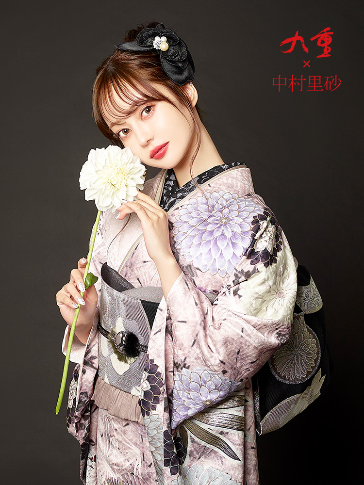 九重×中村里砂 振袖