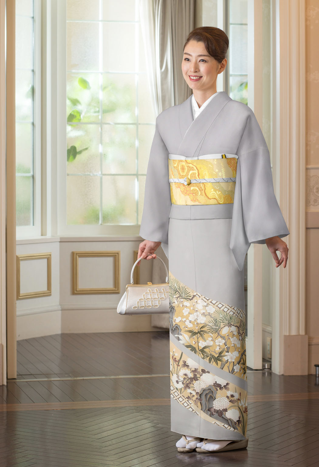 吉澤与一 吉澤友禅色留袖