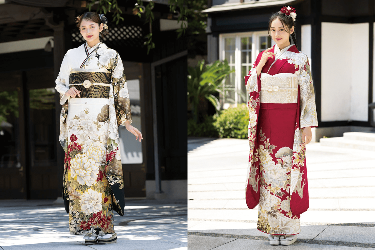 新作振袖 三ツ星