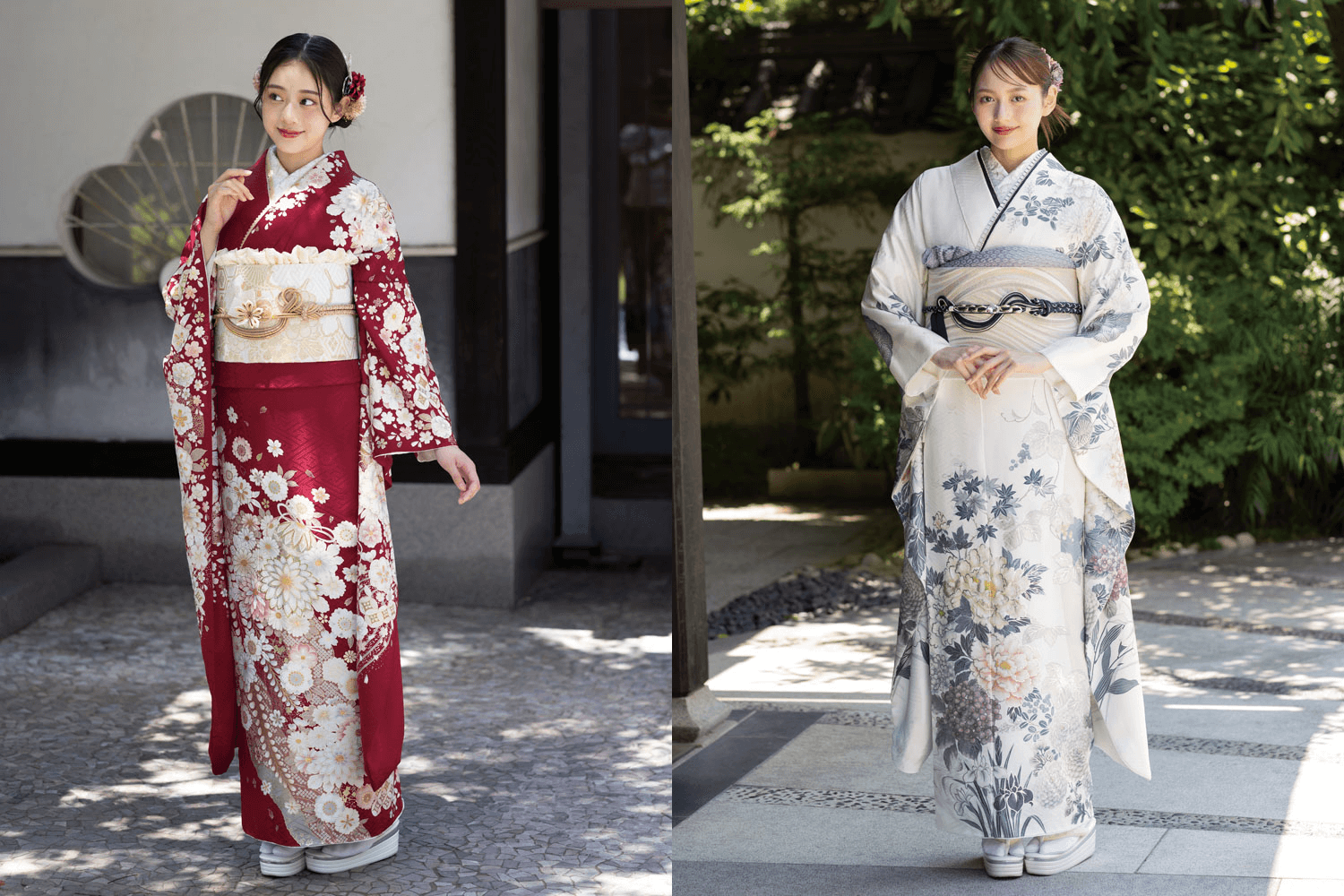 新作振袖 三ツ星