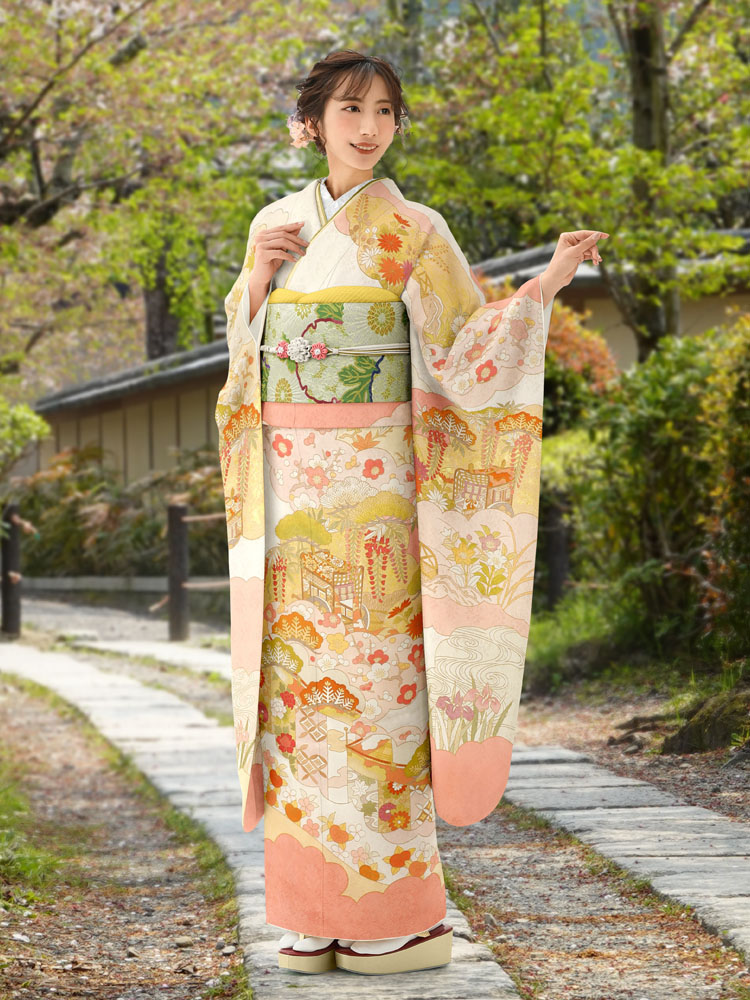 ピンク振袖 プレミアム振袖