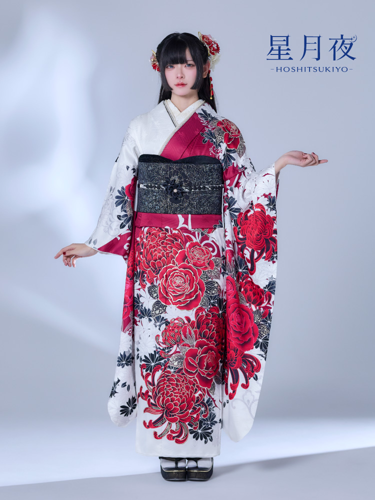 星月夜 振袖 月代モカ